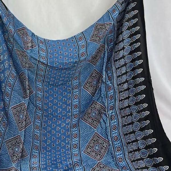 Ajrakh Saree - Nayanika