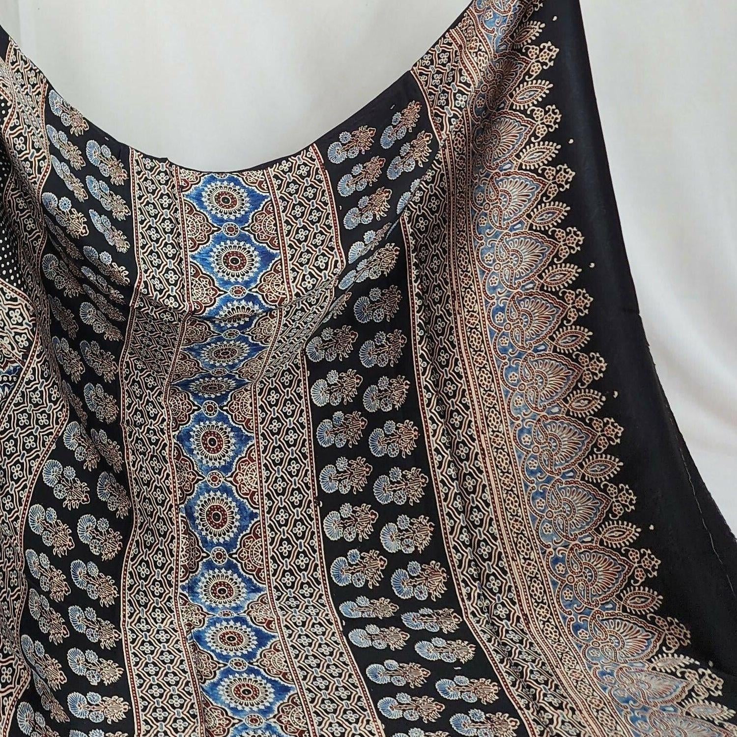 Ajrakh Saree - Meherbaan