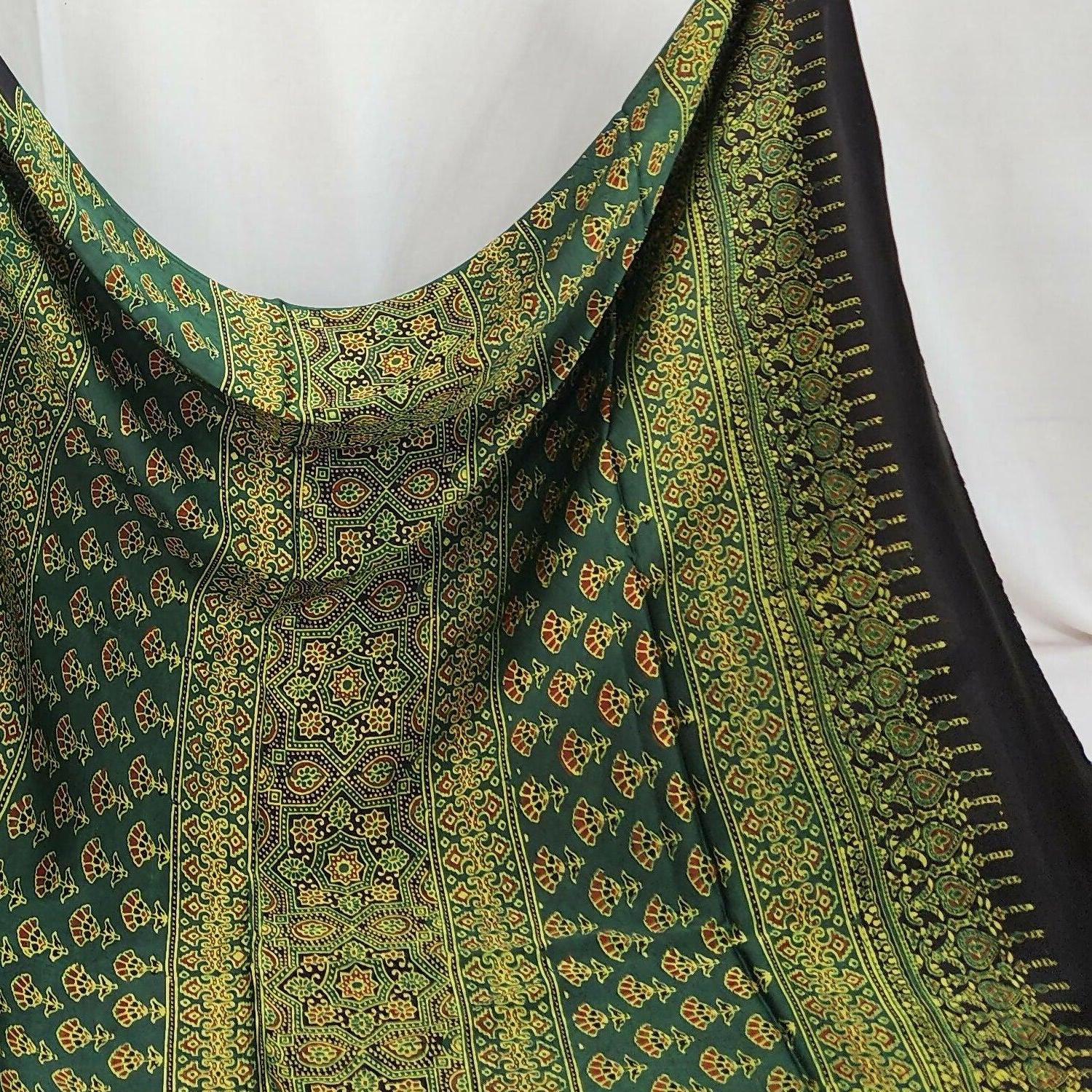 Ajrakh Saree - KesariVan