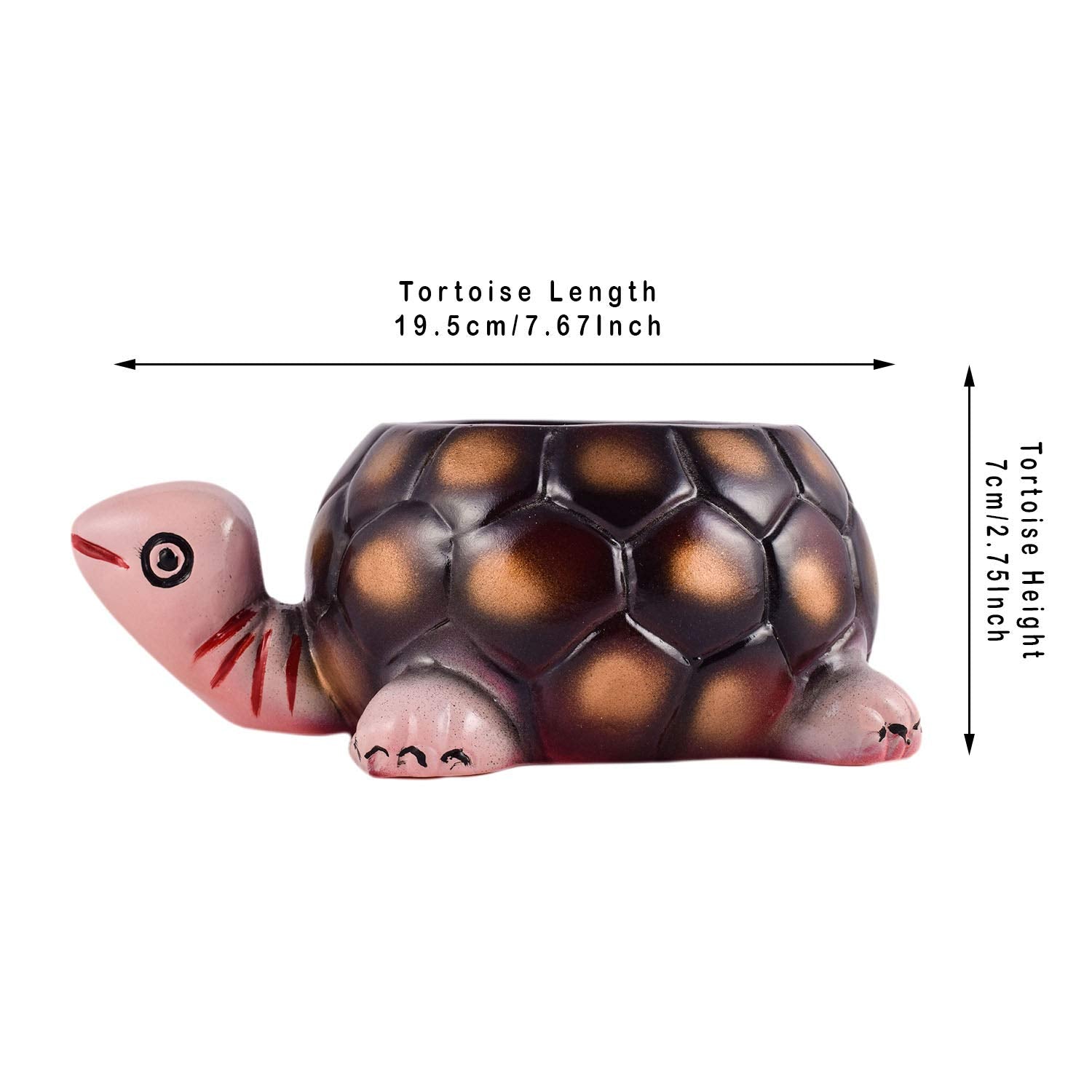 Tortoise Big Ceramic Pot
