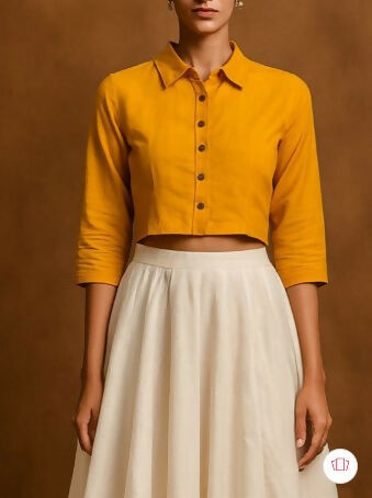 Marigold Heritage Lehenga - Ready to Wear Lehenga & Choli