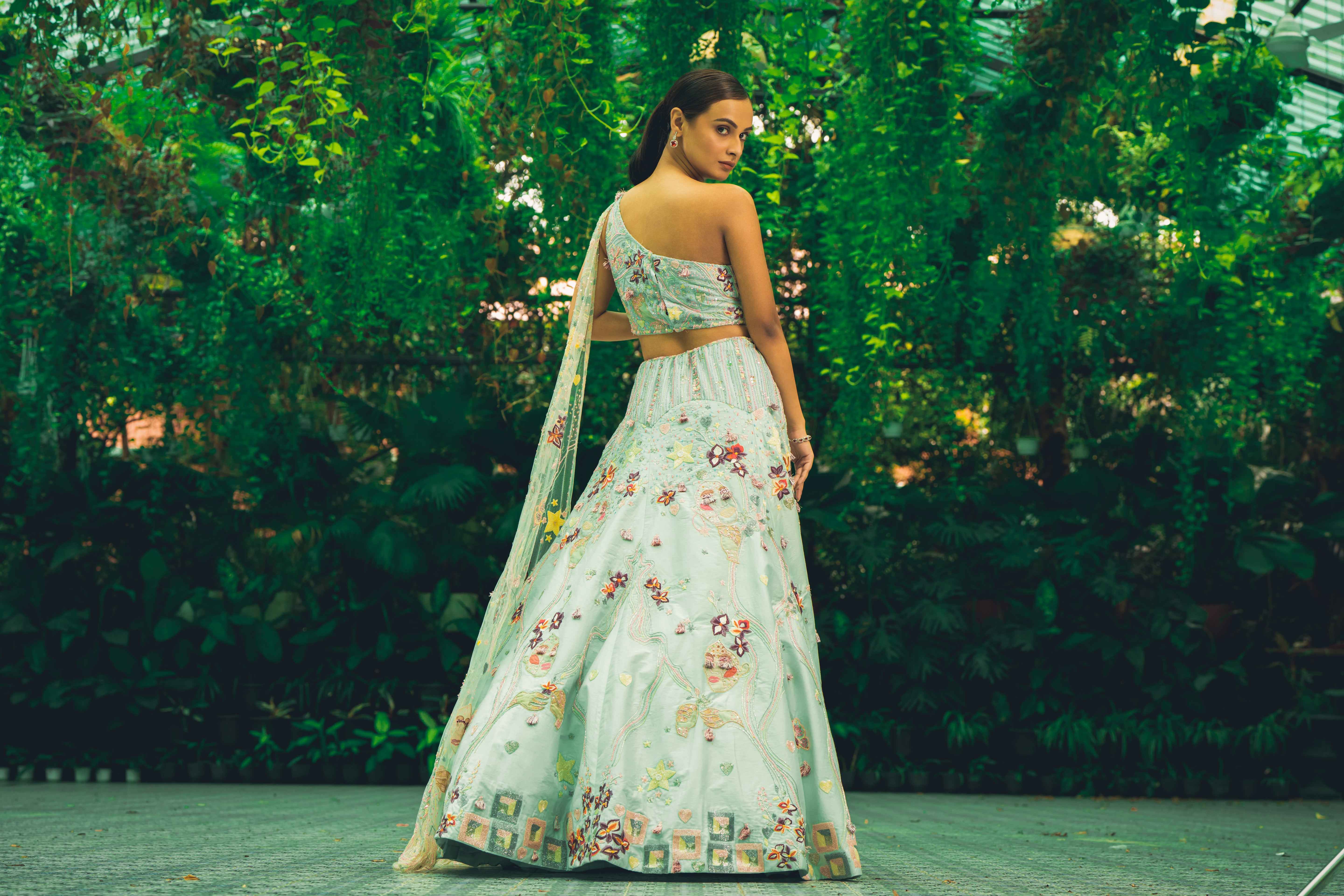 Indo-Western Radiant Allure