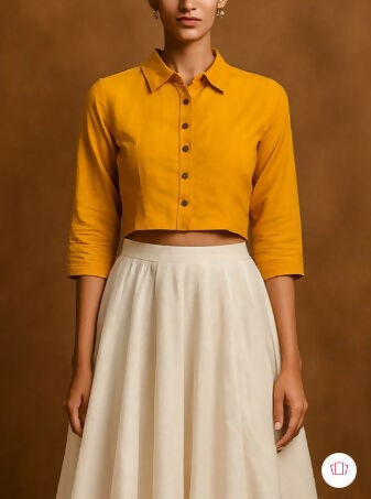 Marigold Kalash Lehenga - Ready to Wear Lehenga & Choli