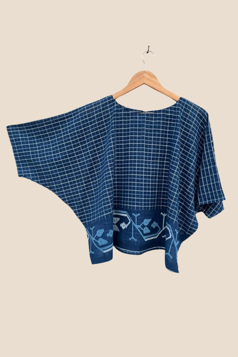 Short Kaftan - Blue Colour