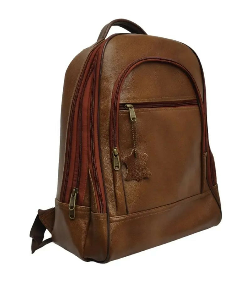 Multipurpose Leather Backpack – 17 Inch Laptop Compatible