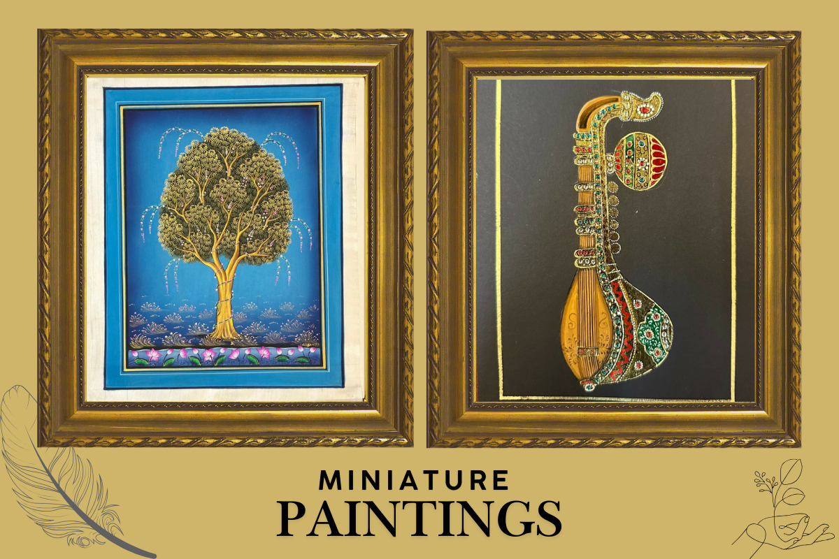 Miniature Paintings on Cavirk: A Timeless Art Form in the Palm of Your Hand