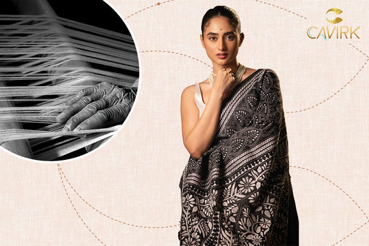 Discover Cavirk’s Artisanal Handwoven Saree Collection