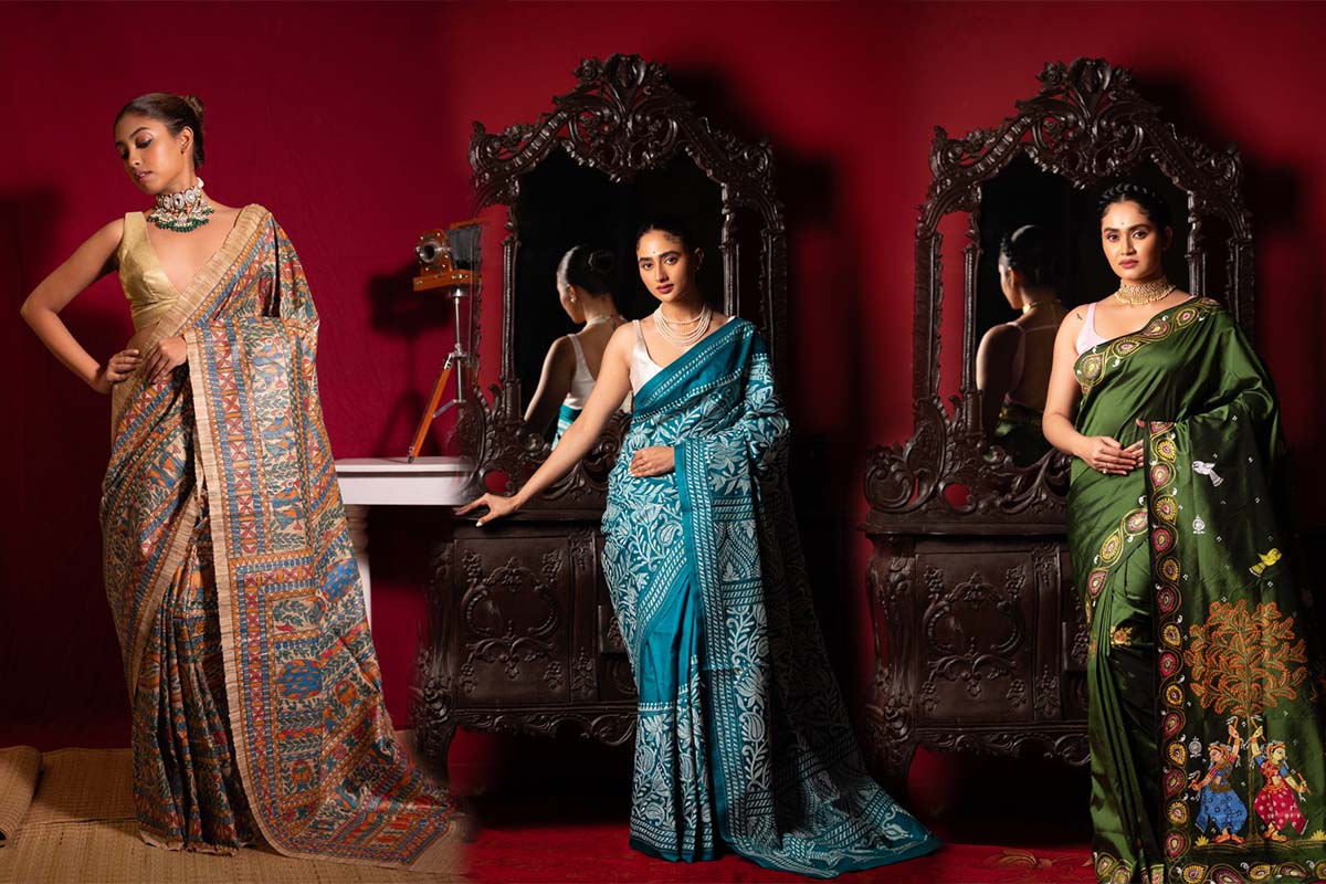Handcrafted Sarees: Woven with Soul, Not Just Thread