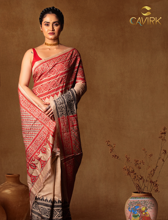 Cavirk’s Handwoven Sarees: A Timeless Indian Weaving Legacy