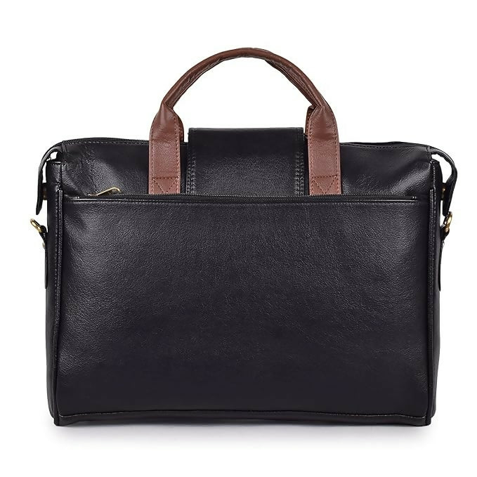 FERNWEH Leather 15.6 Inch Laptop Messenger Bag for Men | Laptop Compartment with Adjustable Strap| Multi-Colour Dimension (L16 x W3 x H12 Inches). Multicolour