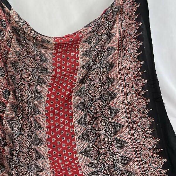 Ajrakh Saree - Classic Revival