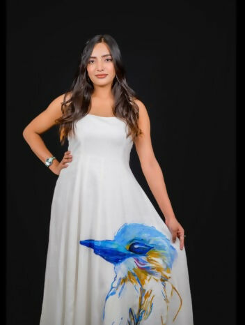 Kingfisher Gown