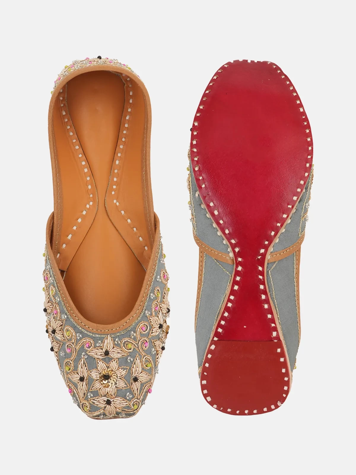 Champagne Super Nova Handcrafted Jutii For Women