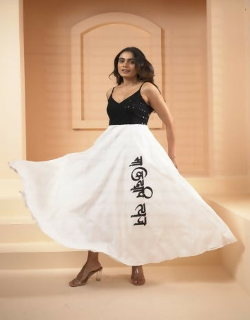 The Ink Flow Gown