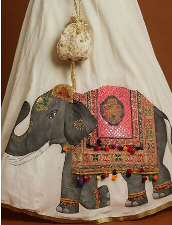 Gajraj Art Lehenga - Printed Ready to Wear Lehenga & Choli