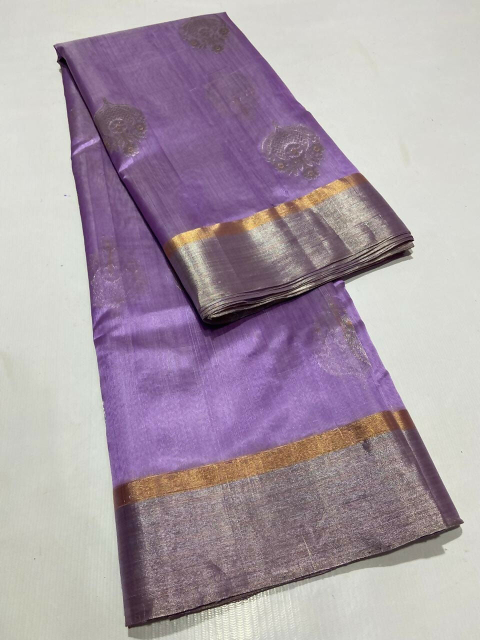 Gold Floral Enamel Drape