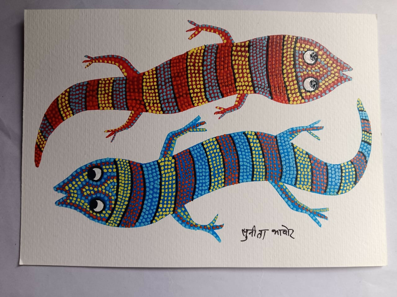 Circle of Life- Pithora Painting