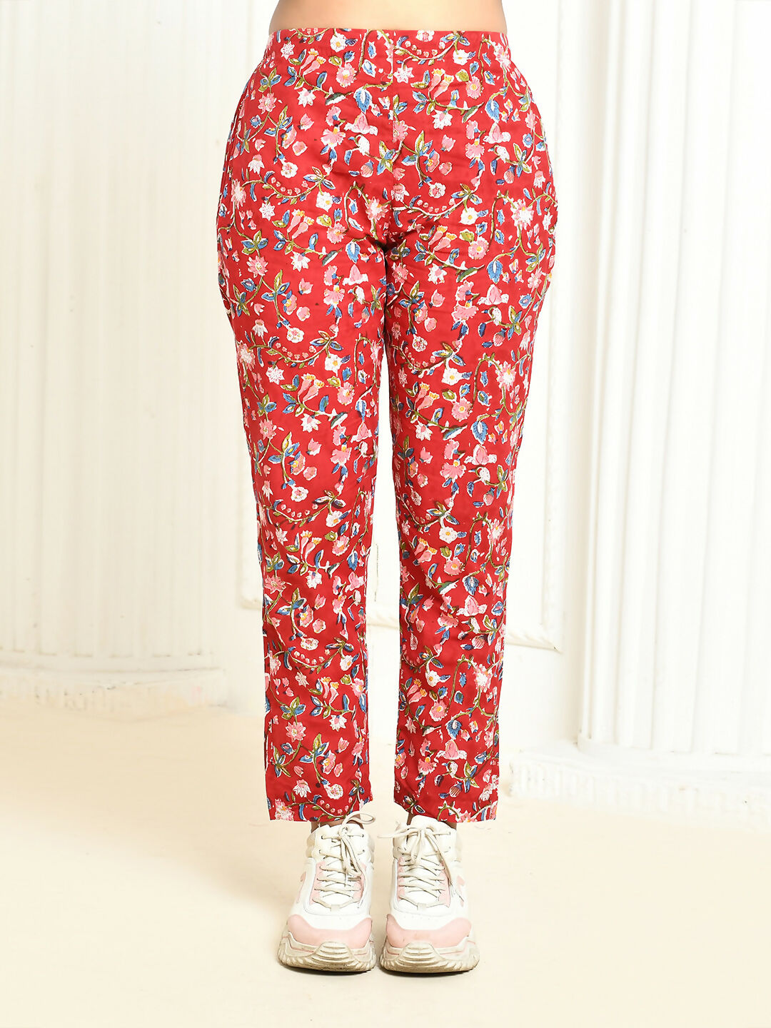 Aesica Handprinted Cotton Co-ord Set