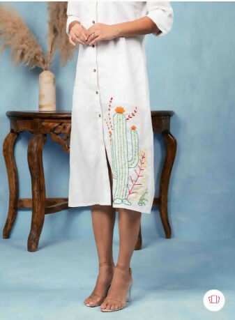 White Cactus Tunic