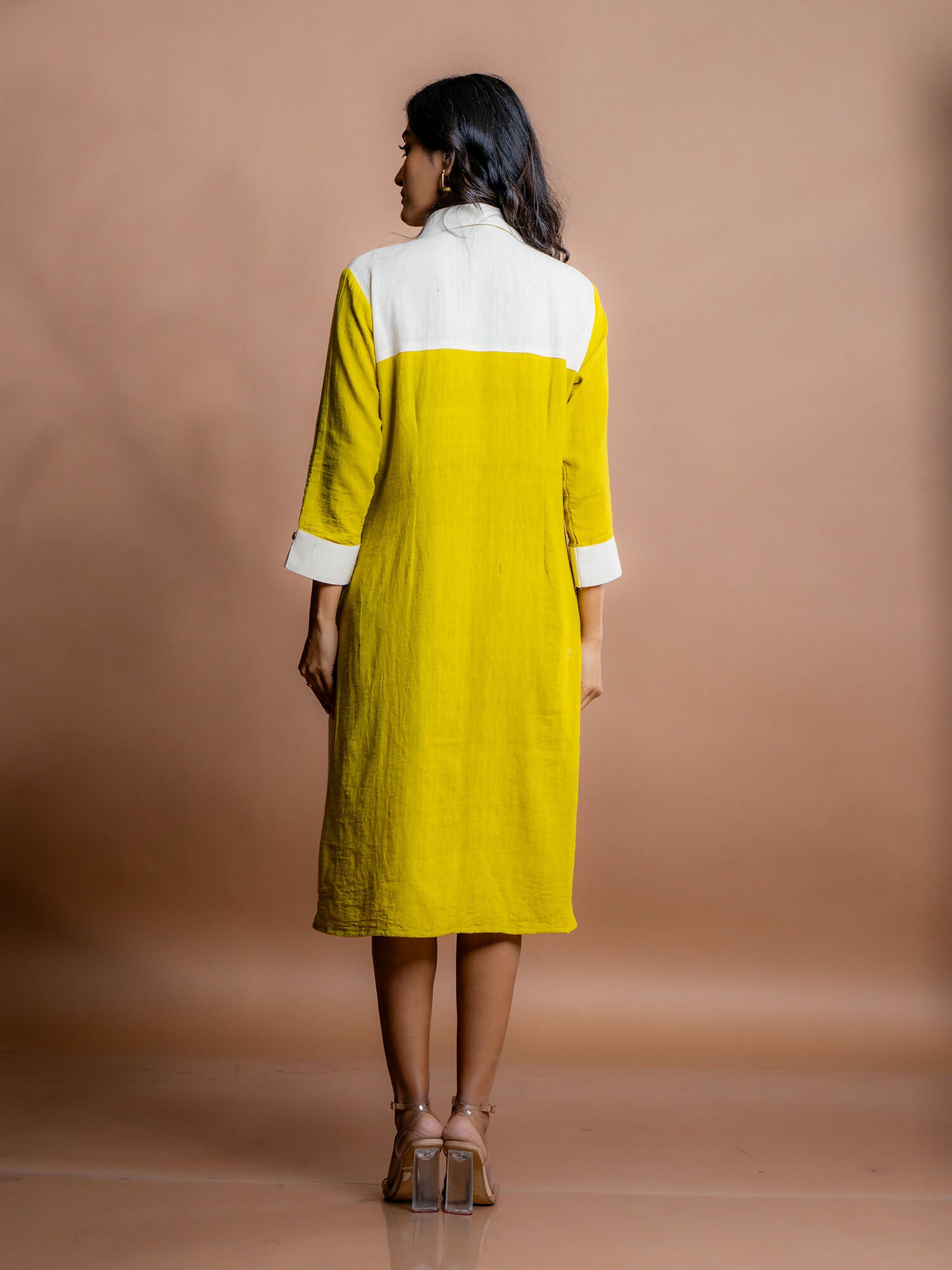Zafira Kala Cotton Shirt Dress