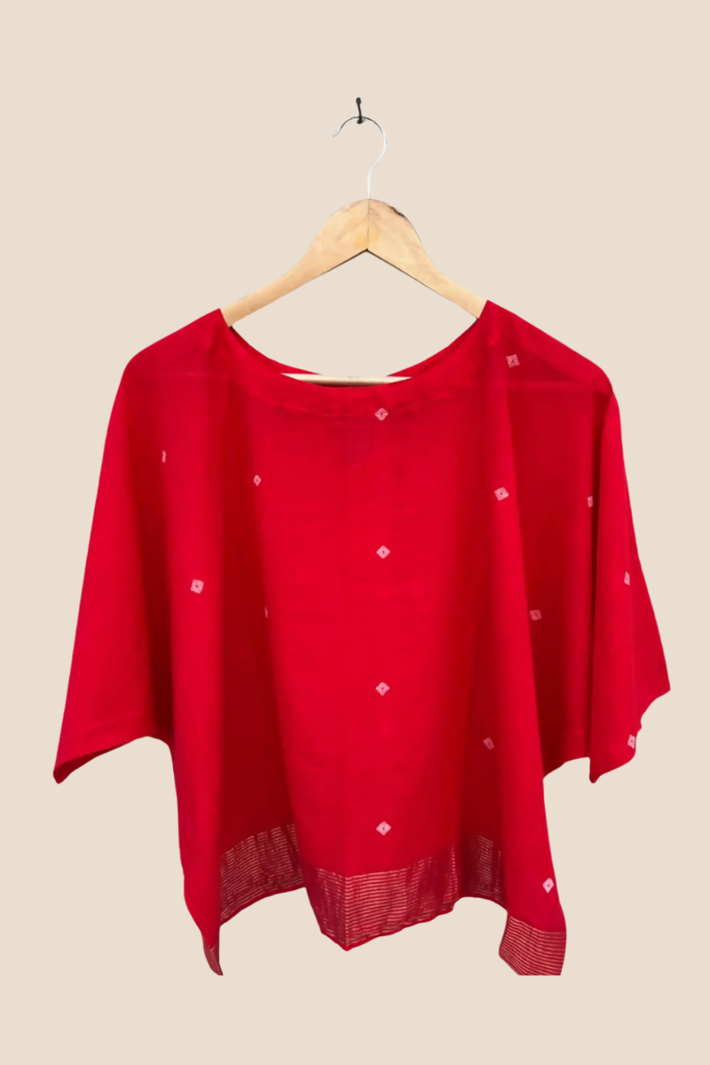Short Kaftan - Red Colour