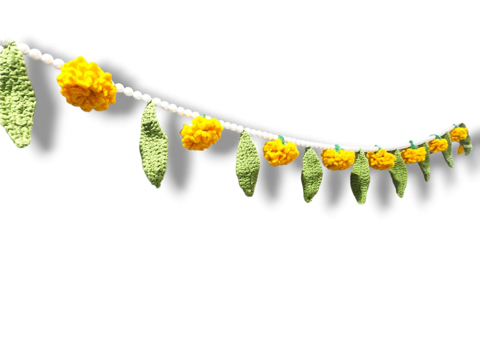 Pearl Marigold Garland