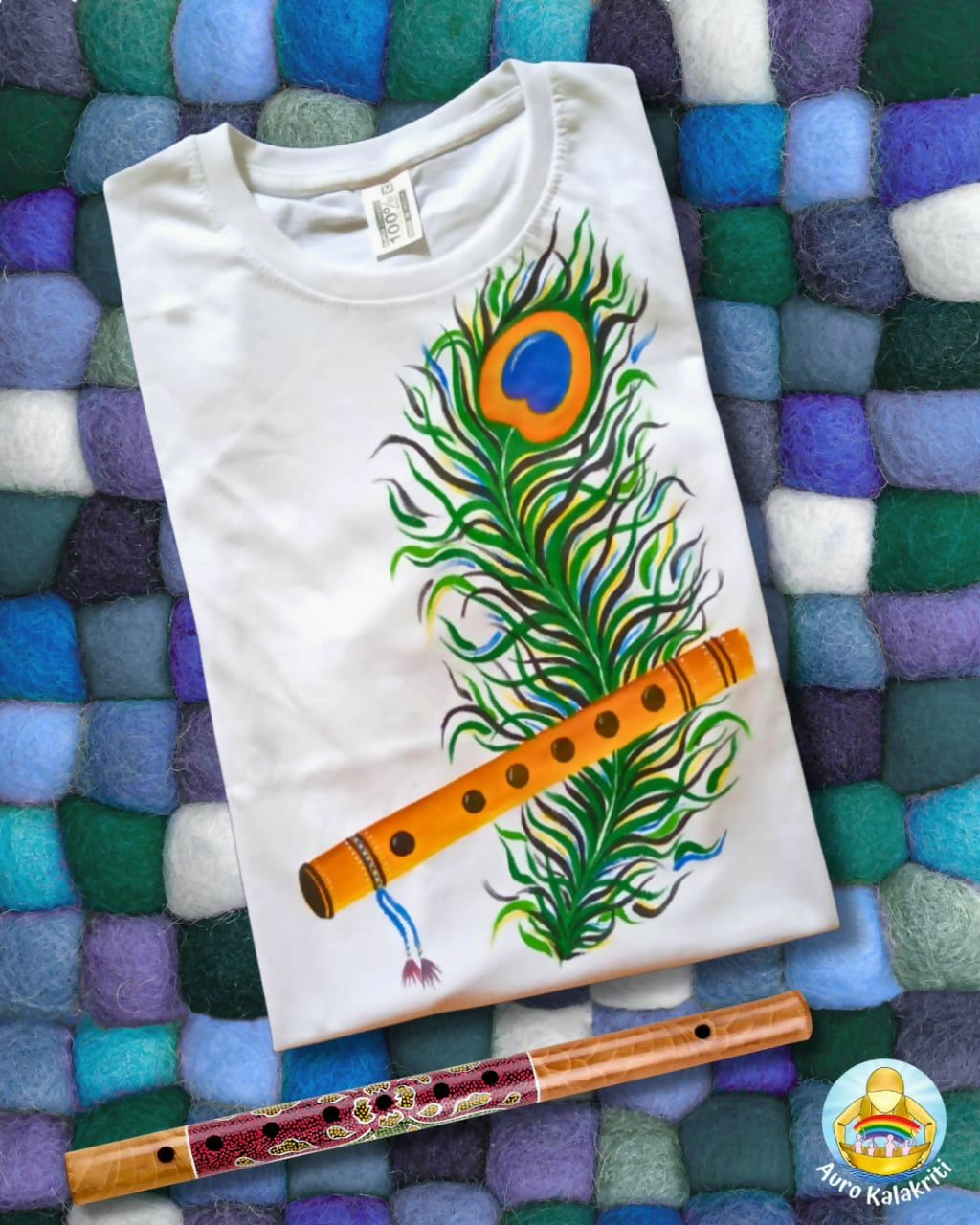 Zenith Canvas Tee - Elevate your style with a touch of art!