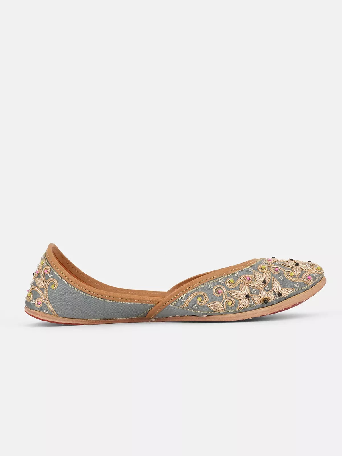 Champagne Super Nova Handcrafted Jutii For Women