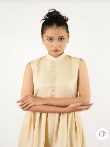 Mithila Cream Dress