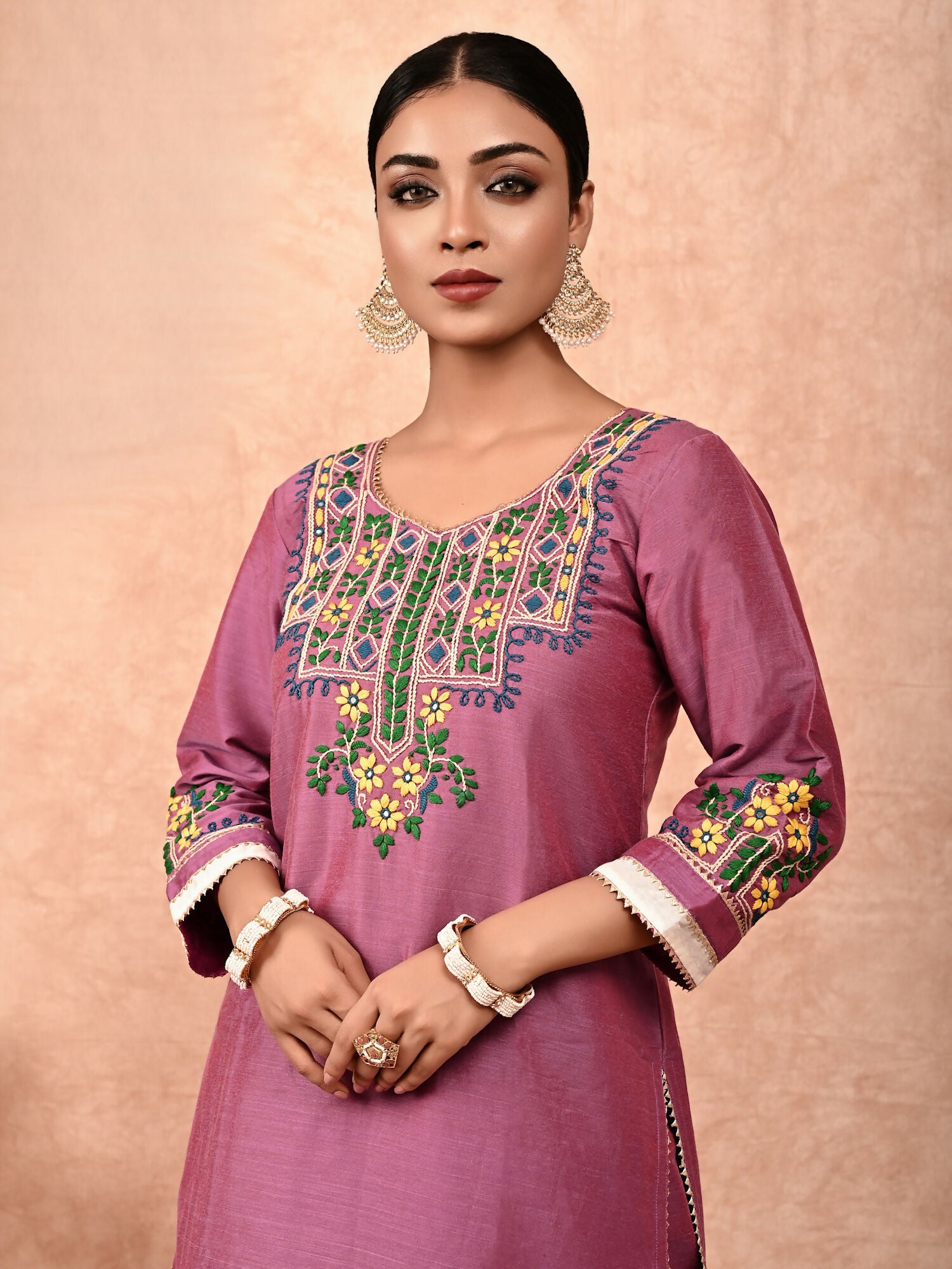 Amira silk kurta set of 2