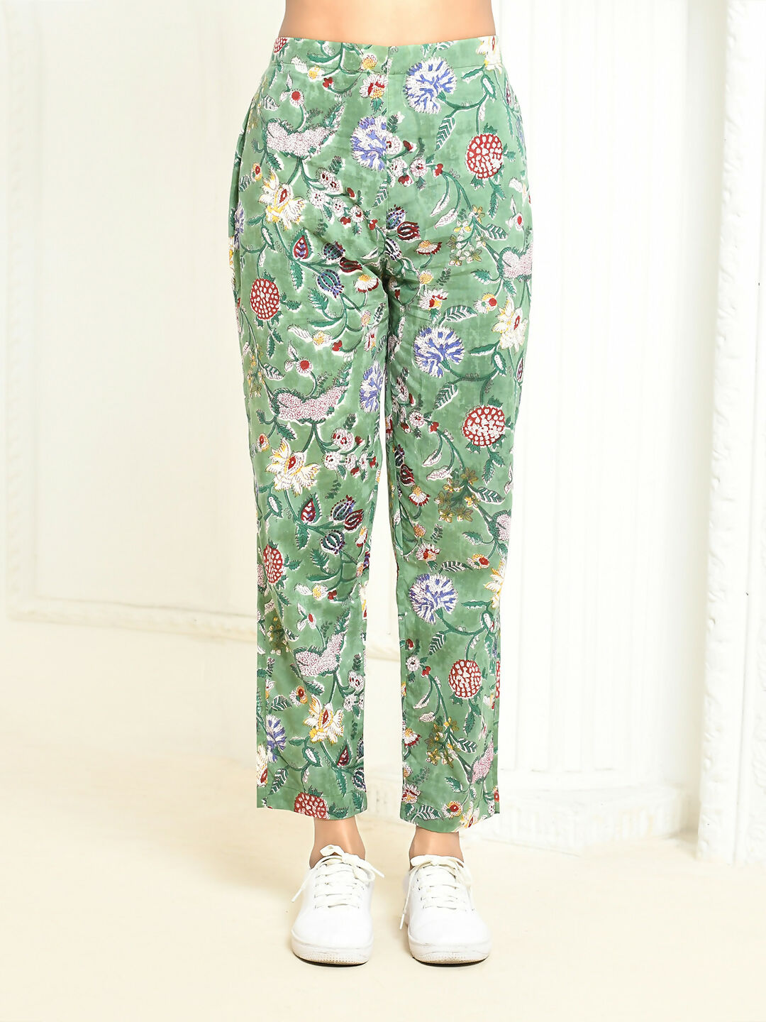 Dhanvi Handprinted Cotton Co-ord Set