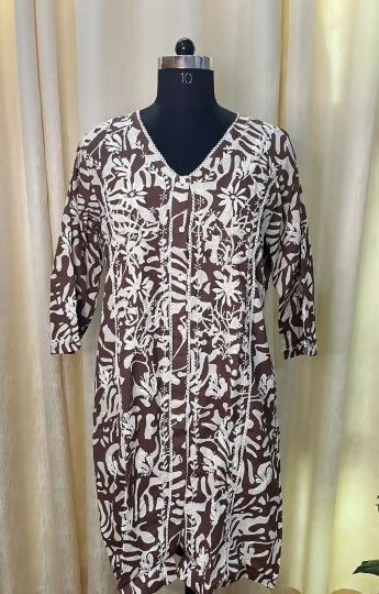 Mud-Cloth Block Print Tunic