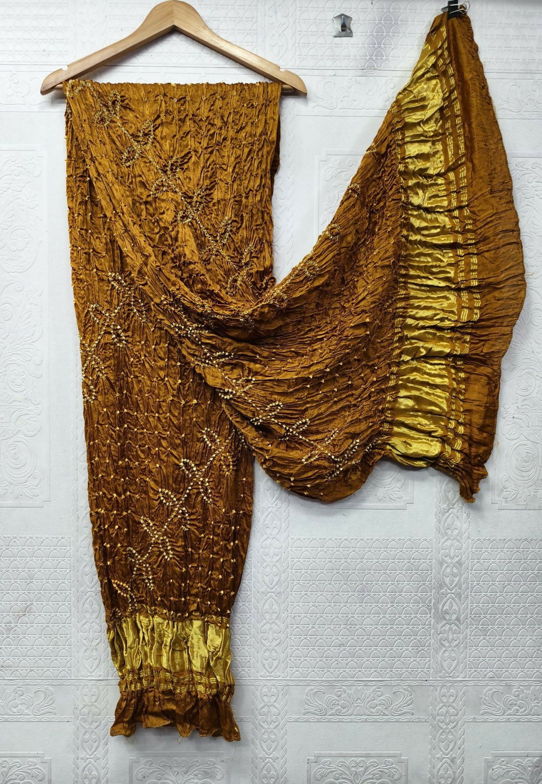 Bandhani Modal Silk Dupatta