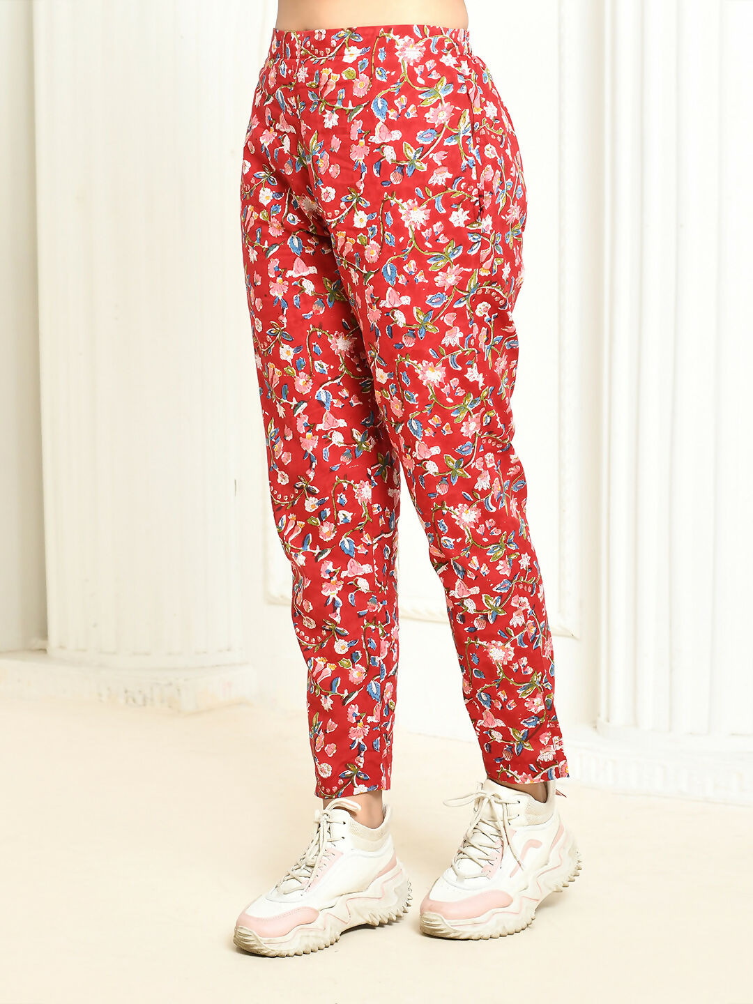 Aesica Handprinted Cotton Co-ord Set