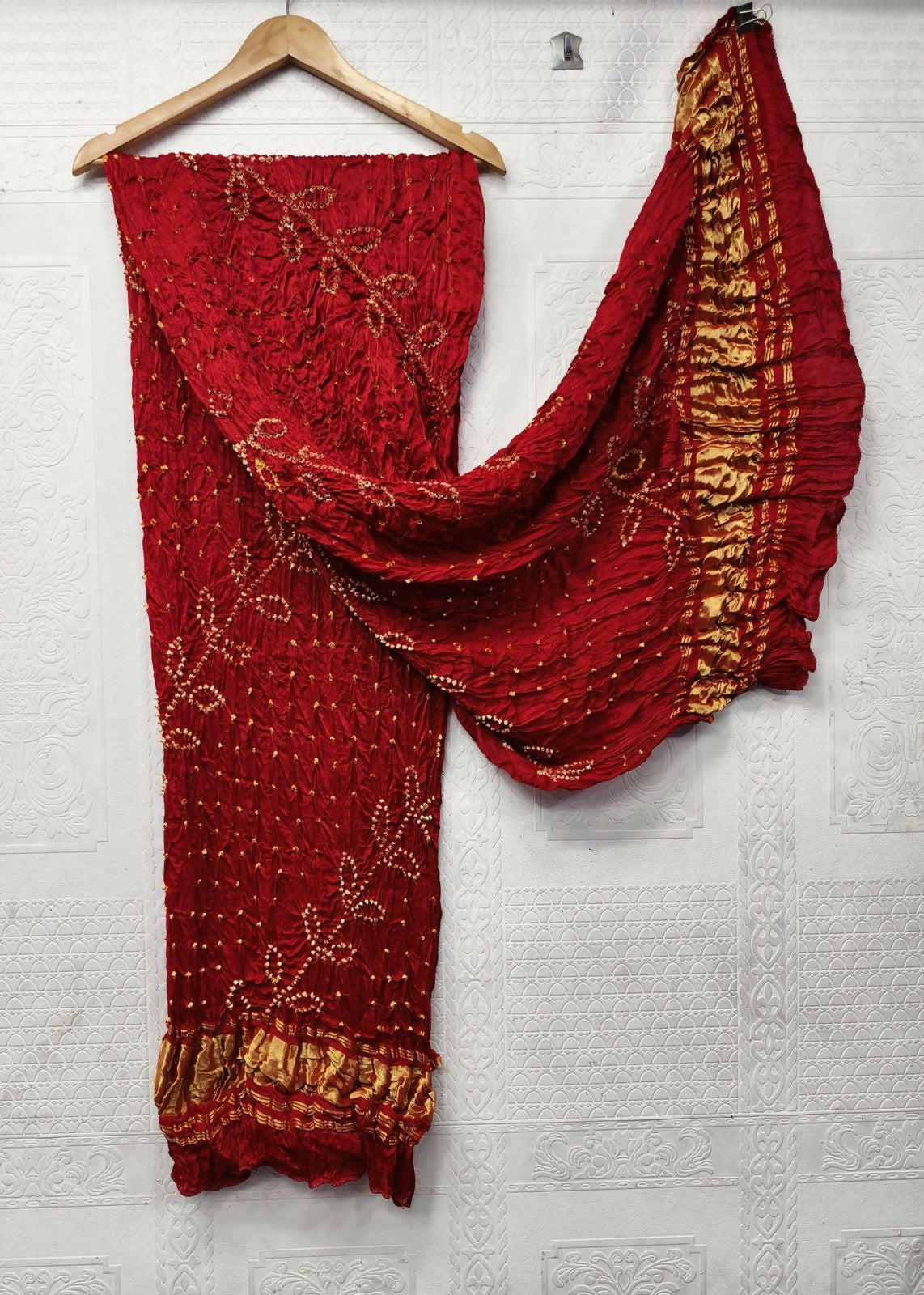 Bandhani Modal Silk Dupatta