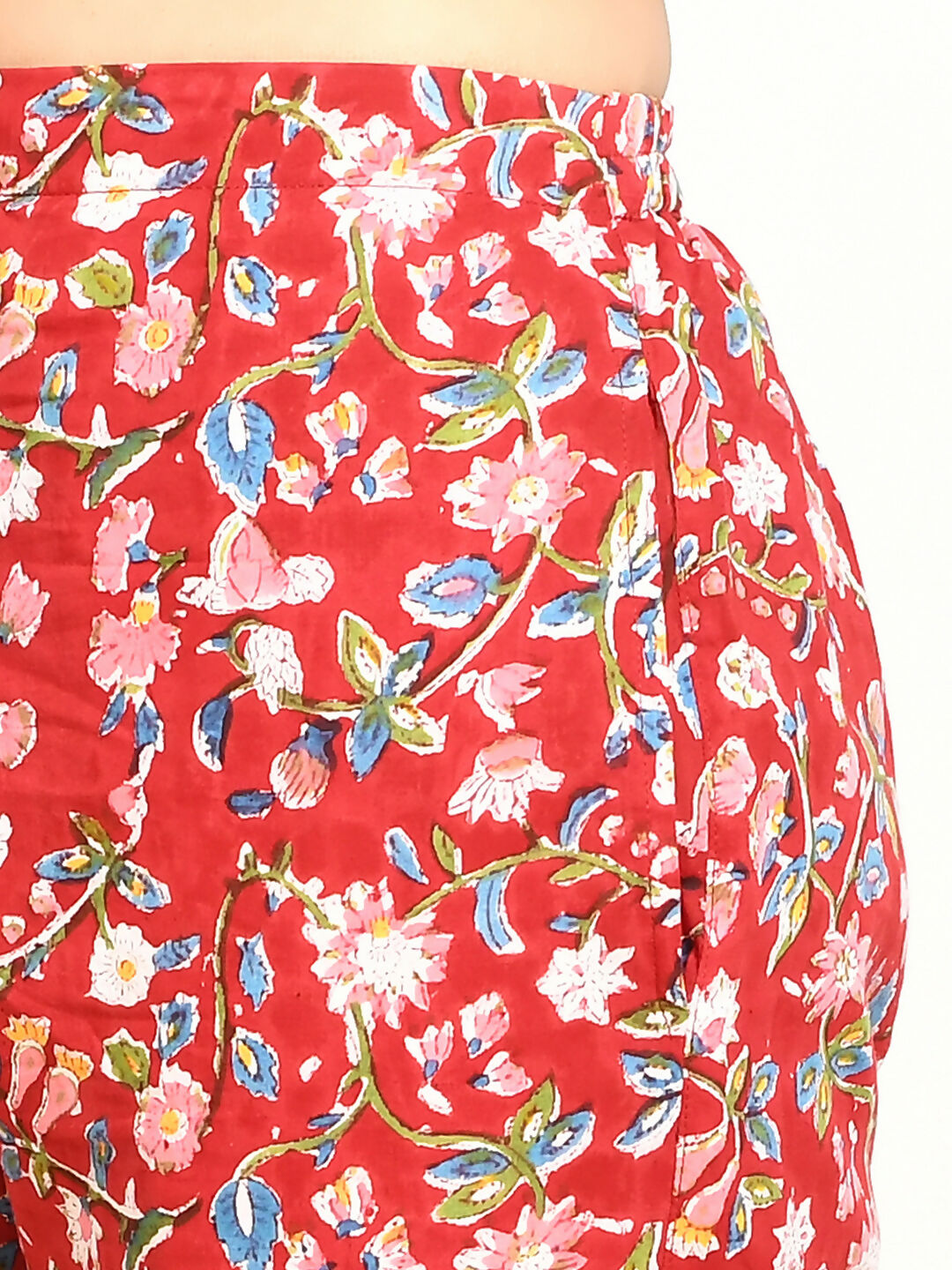 Aesica Handprinted Cotton Co-ord Set