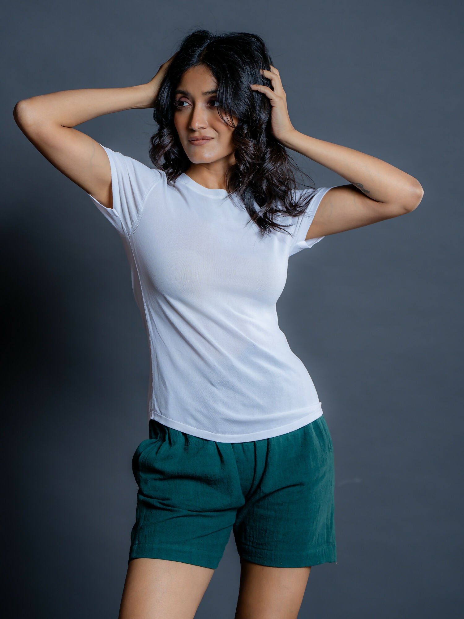 Elira Handwoven Kala Cotton Shorts