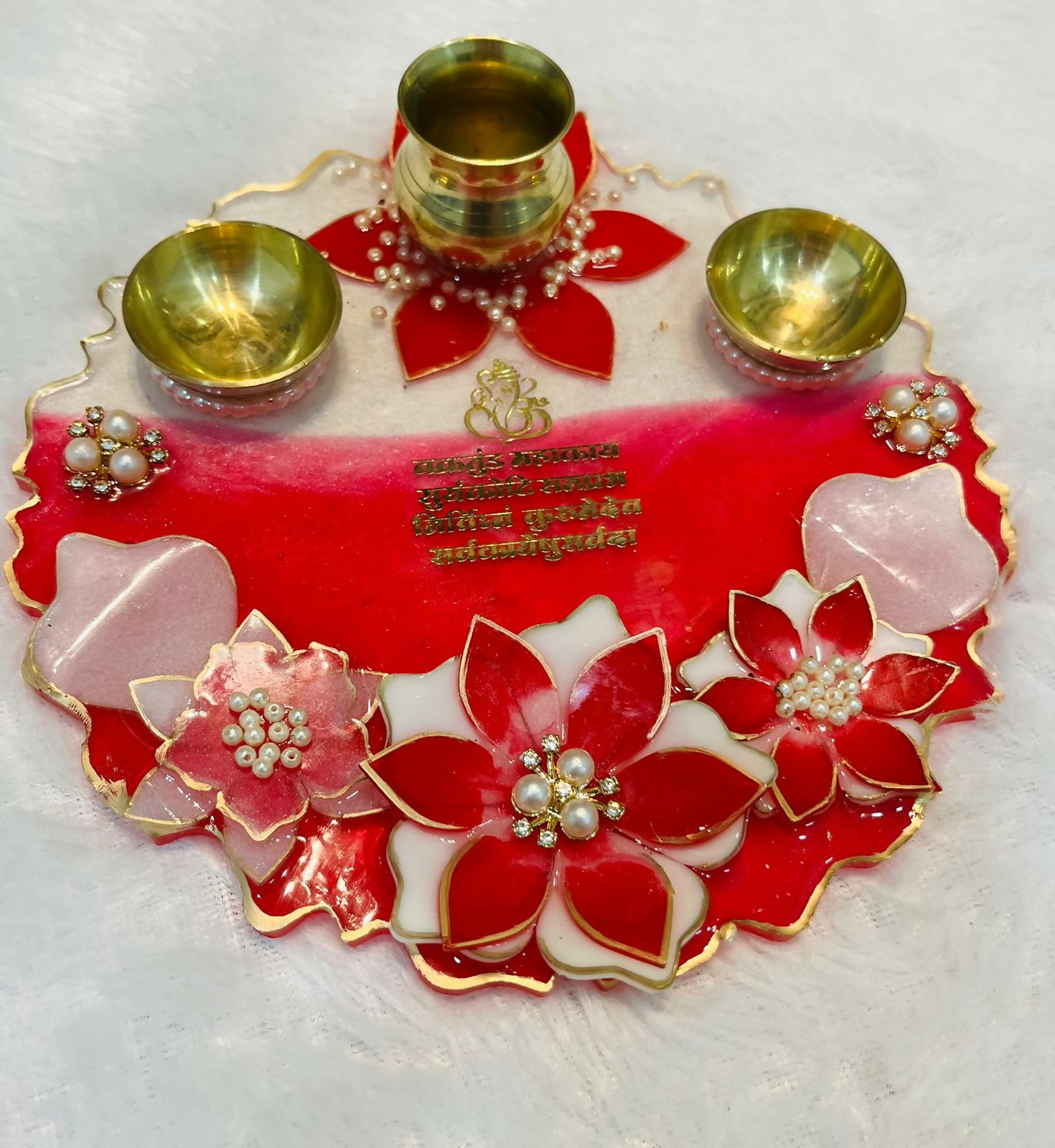 Resin Pooja Thali – Lumora