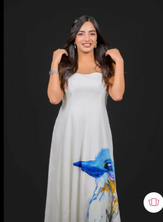 Kingfisher Gown