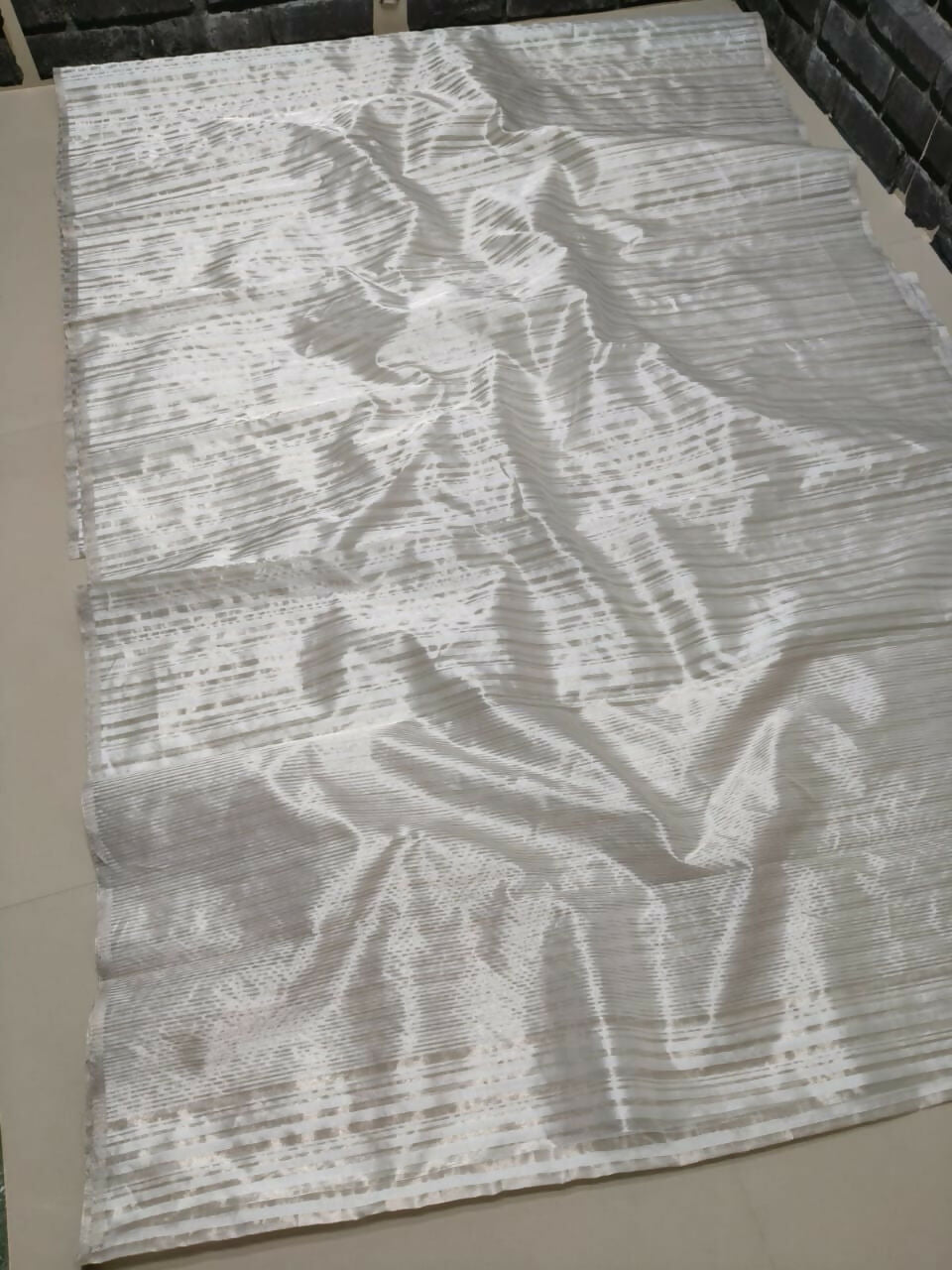 Minakari Check Drape