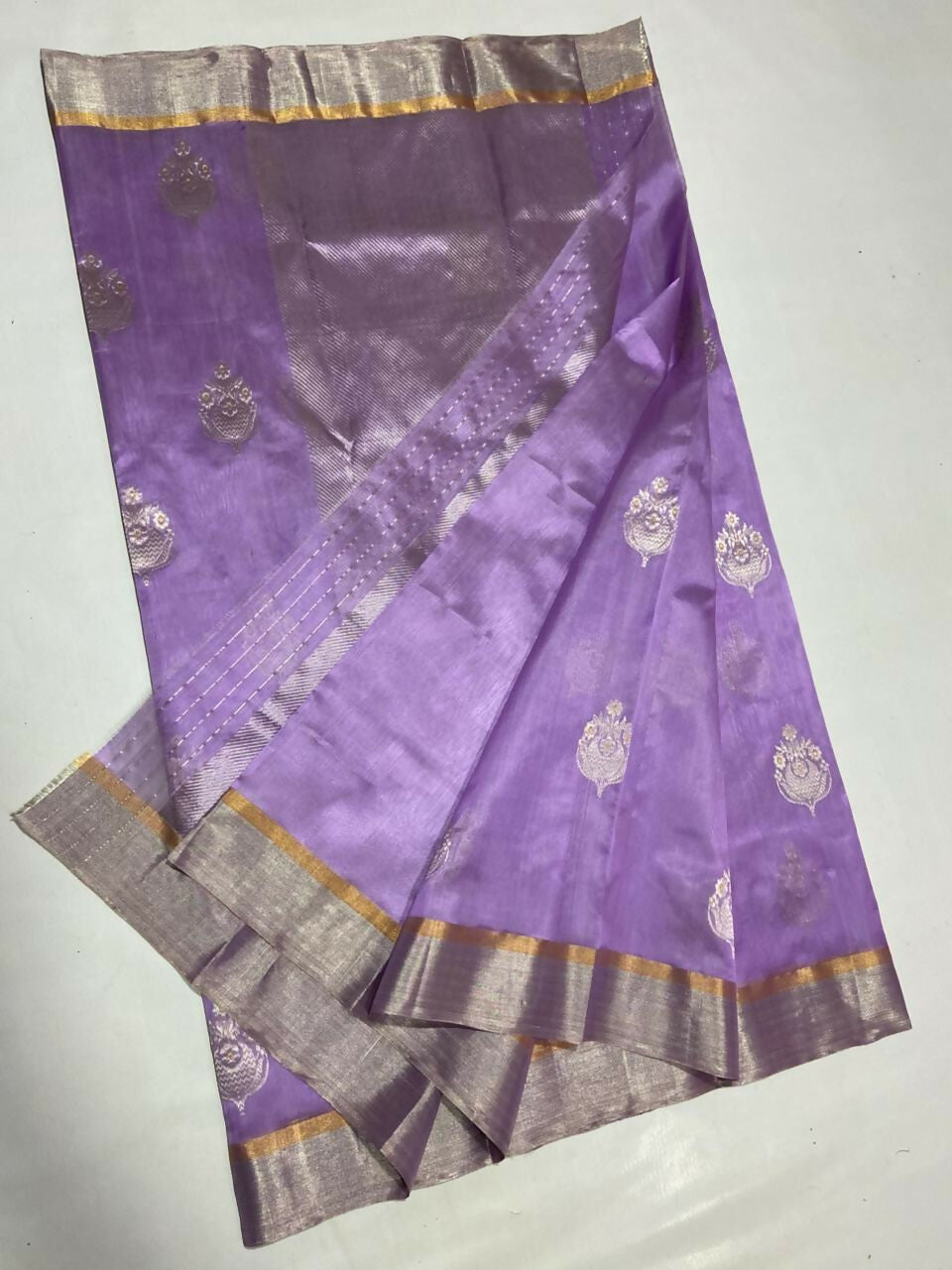 Gold Floral Enamel Drape