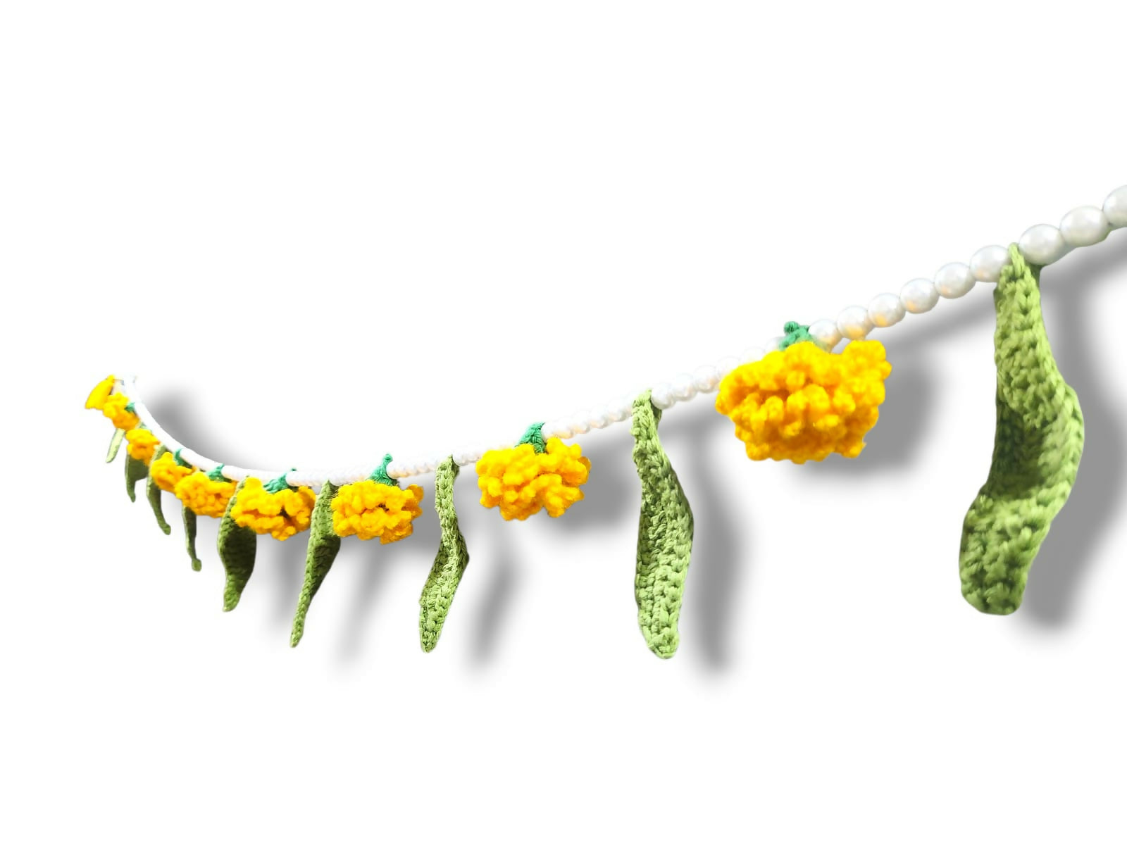 Pearl Marigold Garland