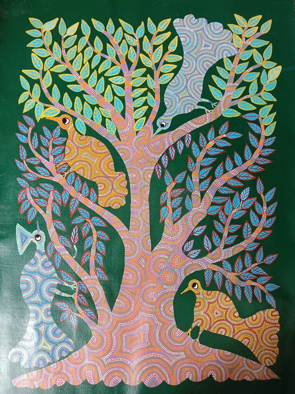 Harmony Tree- Pithora Painting
