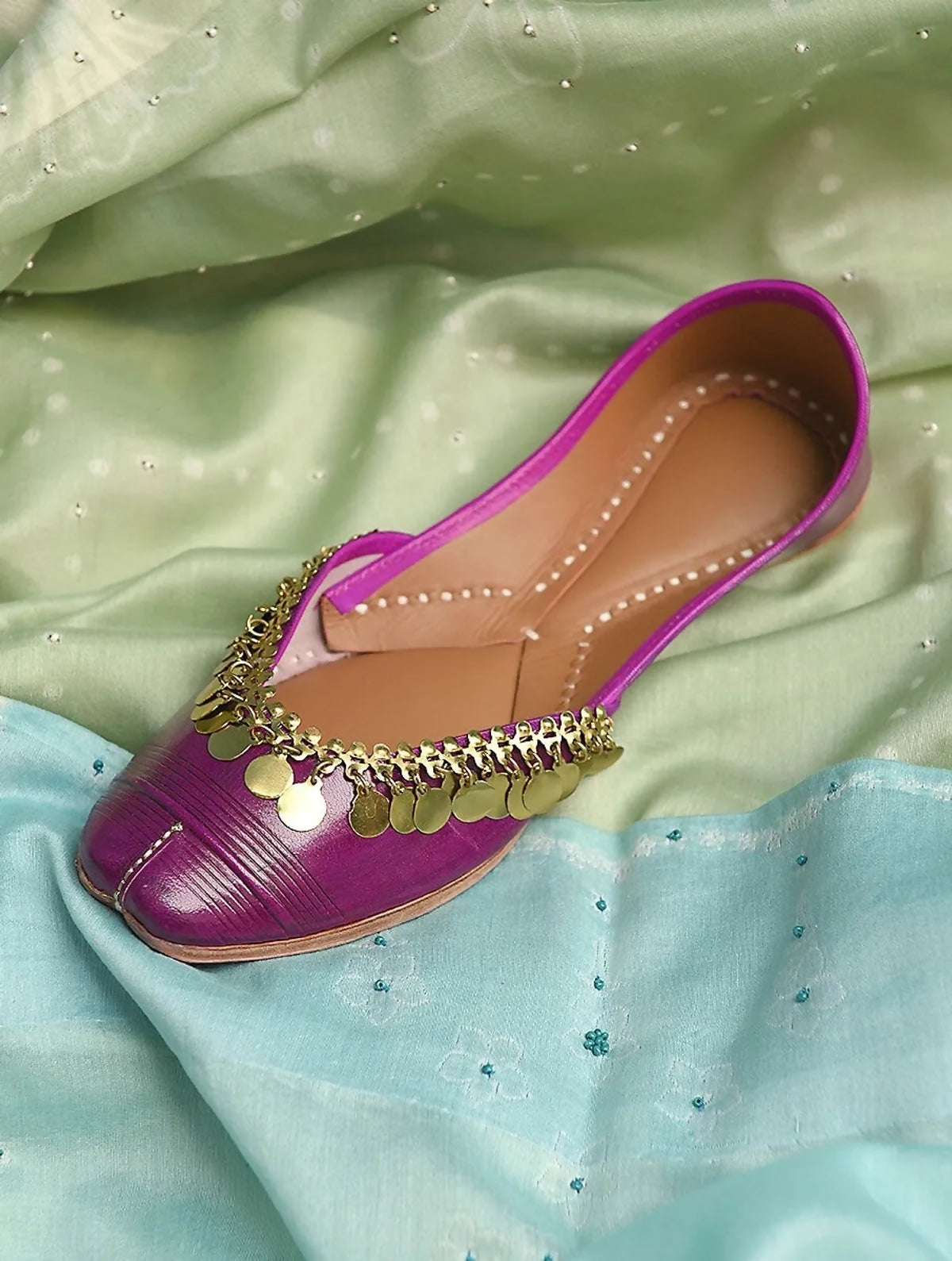 Pink Shade Purple Jutti Pink Shade Purple Jutti