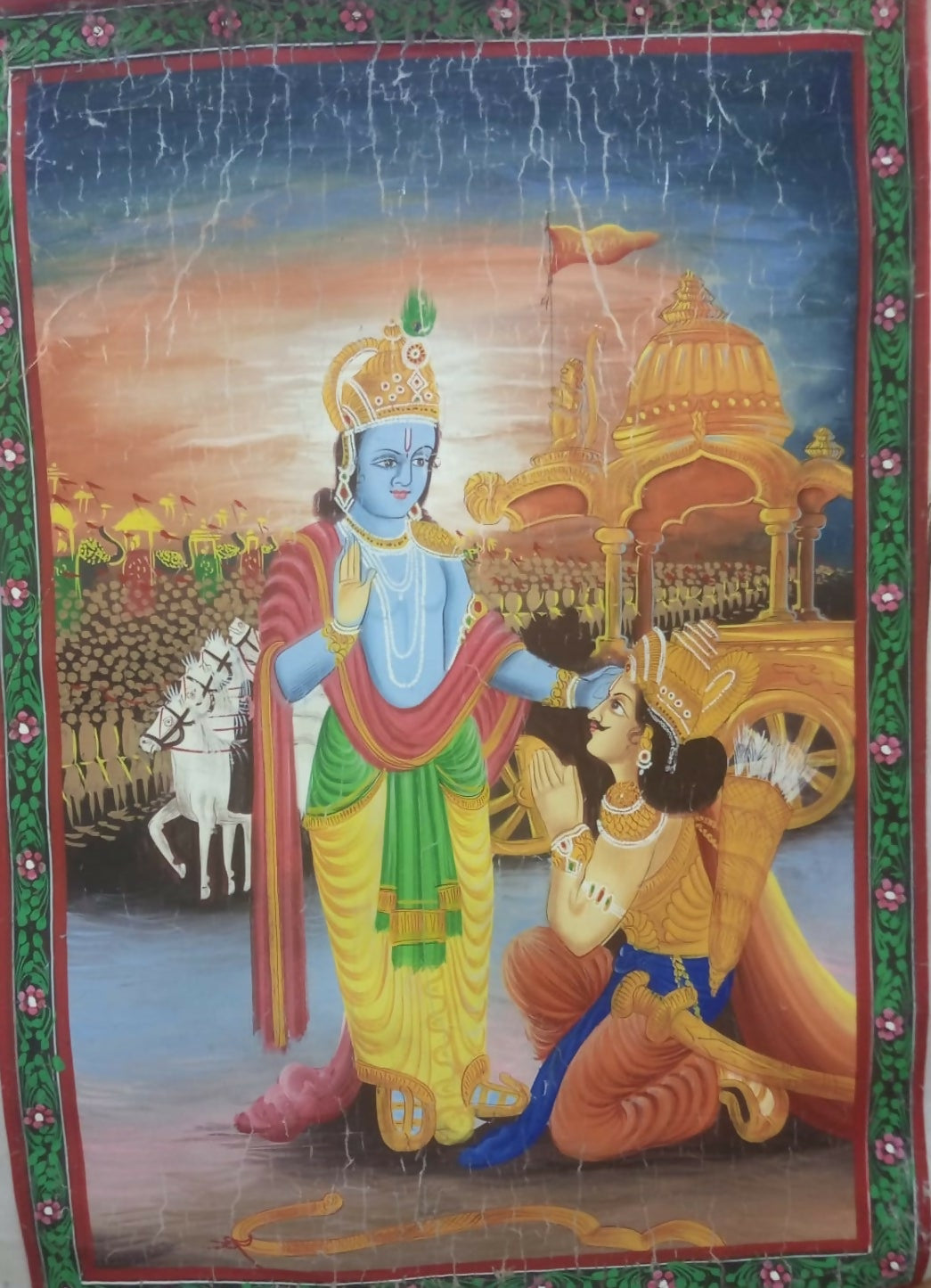 Krishna -arjun picture