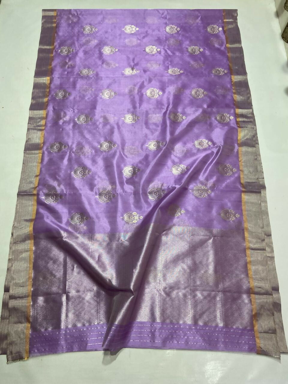 Gold Floral Enamel Drape