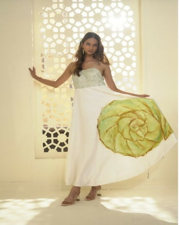 Emerald Rose Gown