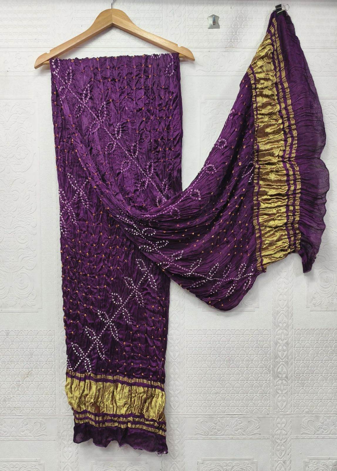 Bandhani Modal Silk Dupatta