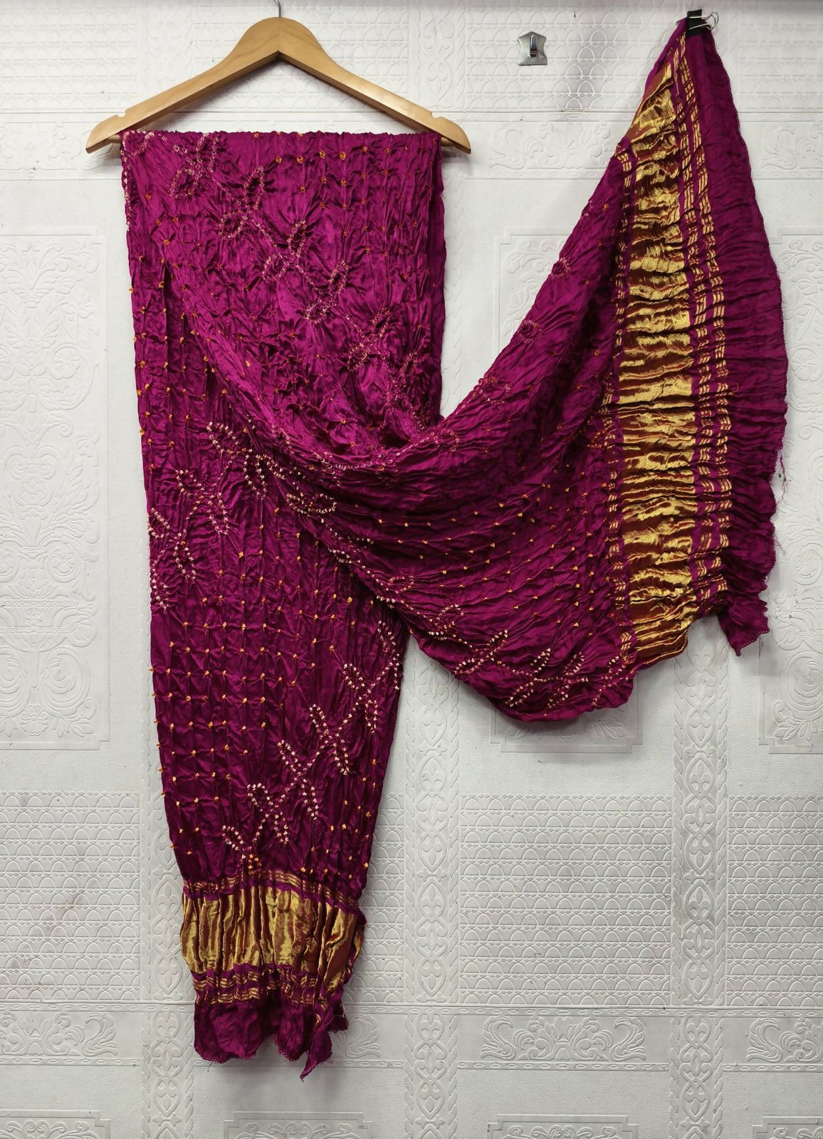 Bandhani Modal Silk Dupatta
