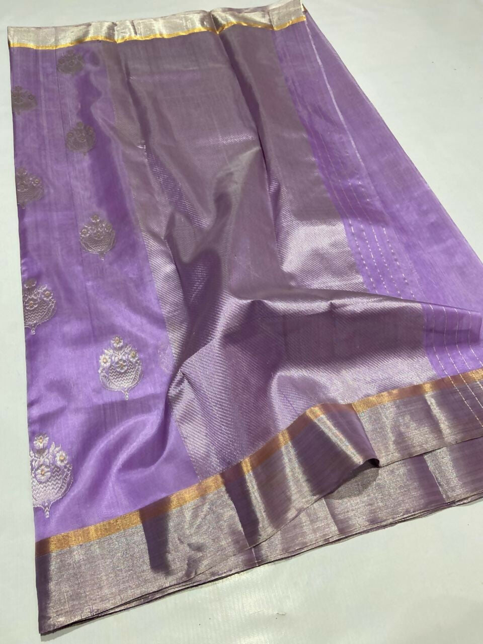 Gold Floral Enamel Drape